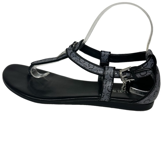 Guess T Strap Buckle Flat Sandals Womens Size 8.5 M - Picture 5 of 8